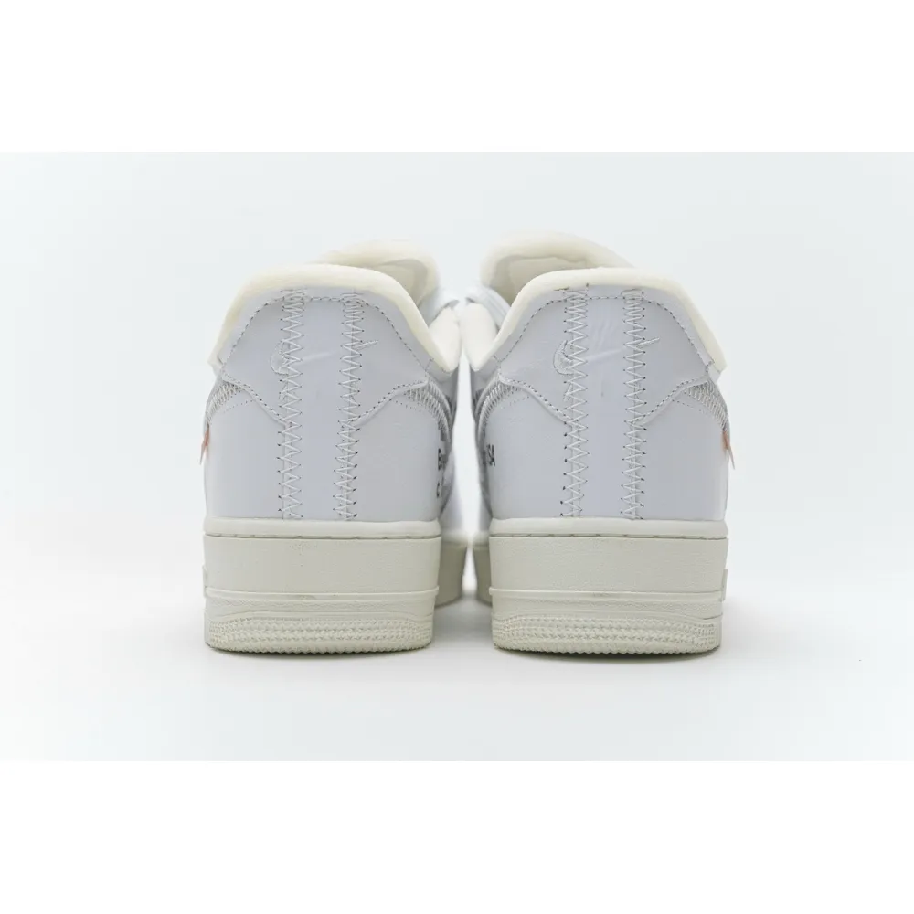  PK God Air Force 1 Low Virgil Abloh Off-White (AF100),  AO4297-100 the best replica sneaker 