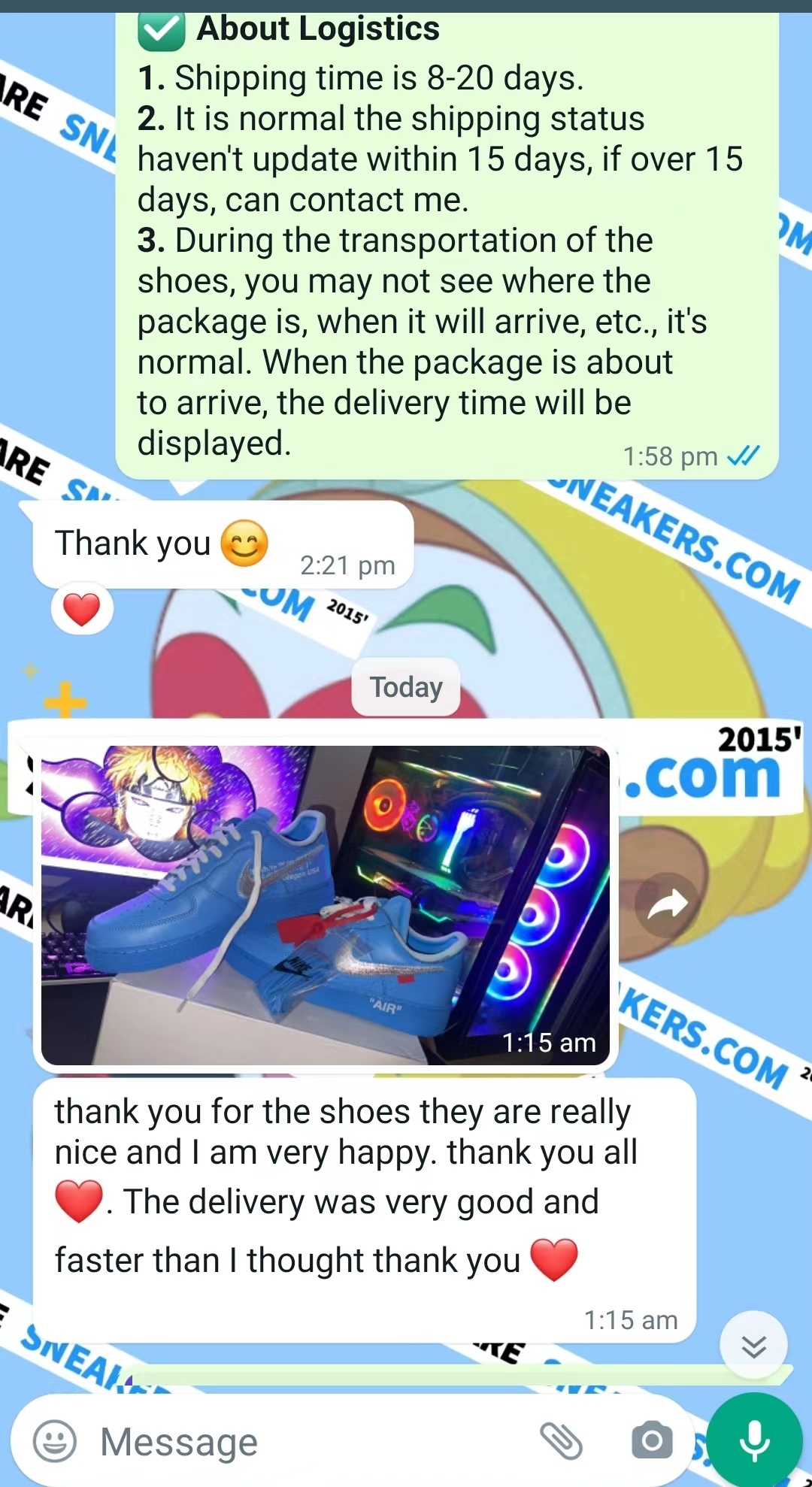 PKGoden  Air Force 1 Low Off-White MCA University Blue,  CI1173-400