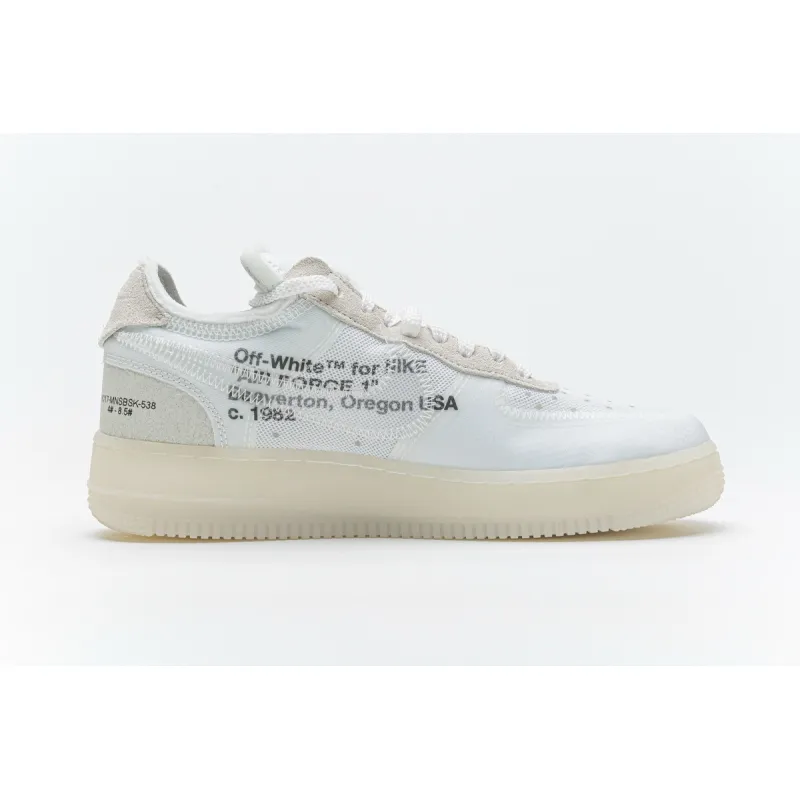  PK God Air Force 1 Low Off-White, AO4606-100  the best replica sneaker 