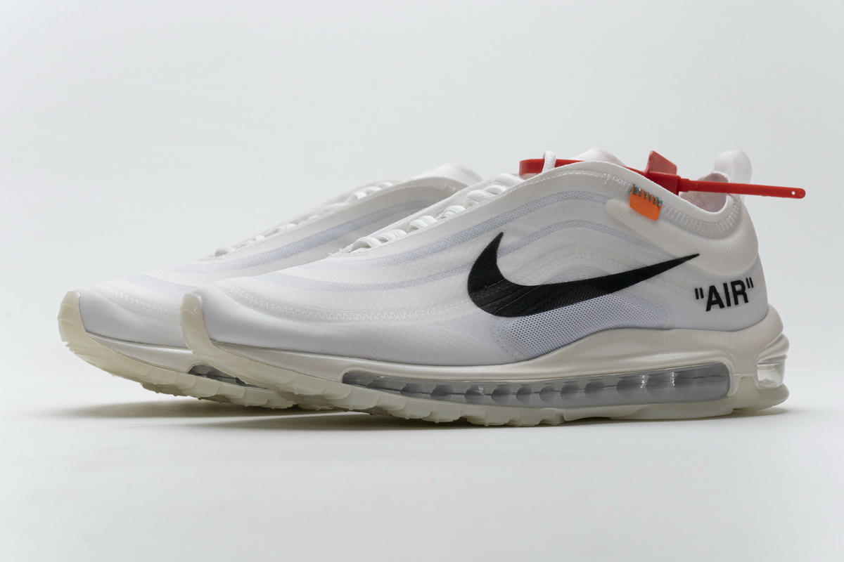  PK God Air Max 97 Off-White,  AJ4585-100 the best replica sneaker 