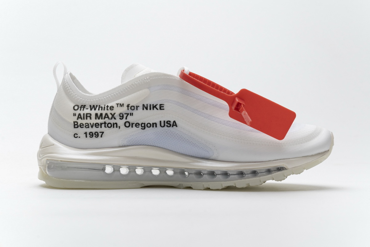  PK God Air Max 97 Off-White,  AJ4585-100 the best replica sneaker 