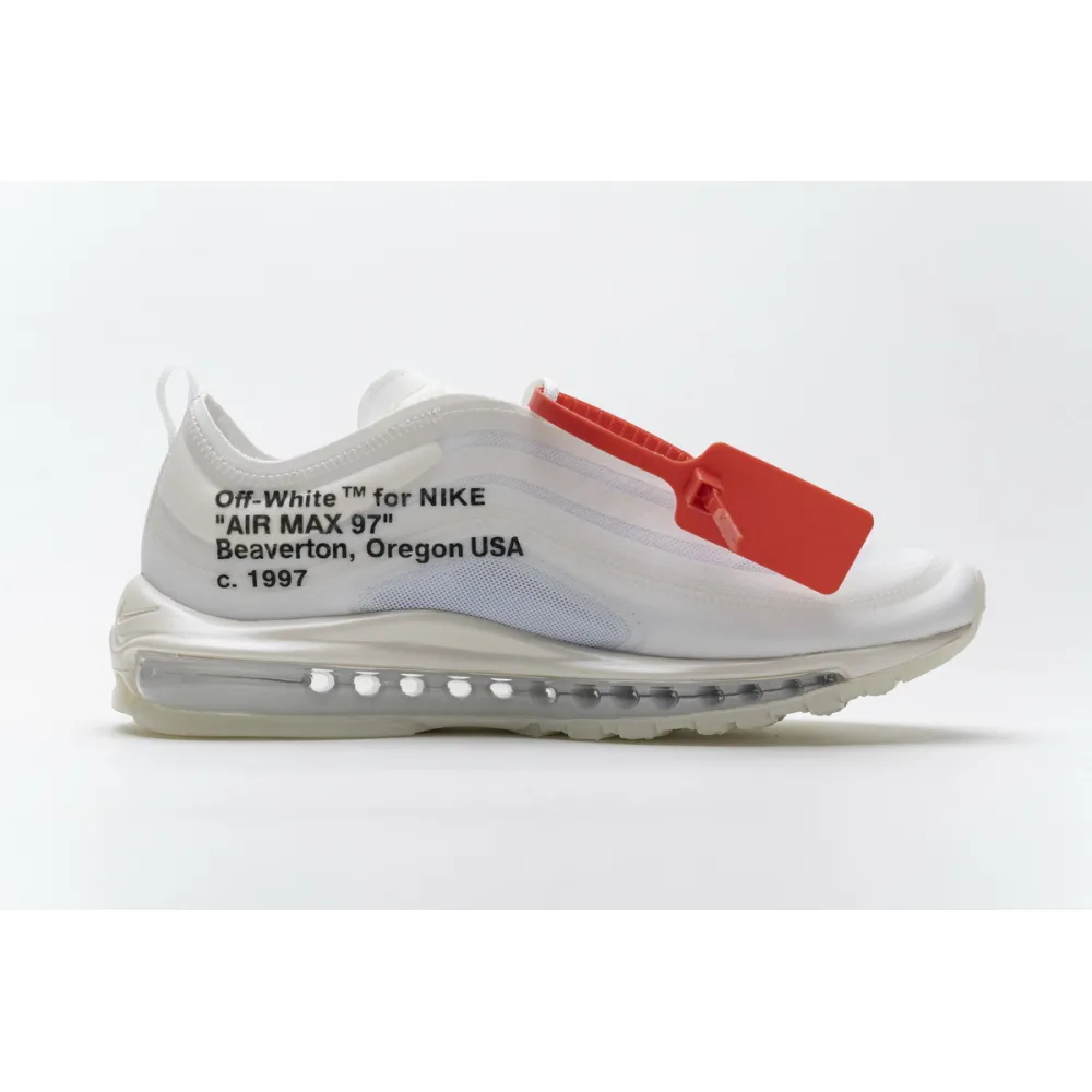  PK God Air Max 97 Off-White,  AJ4585-100 the best replica sneaker 