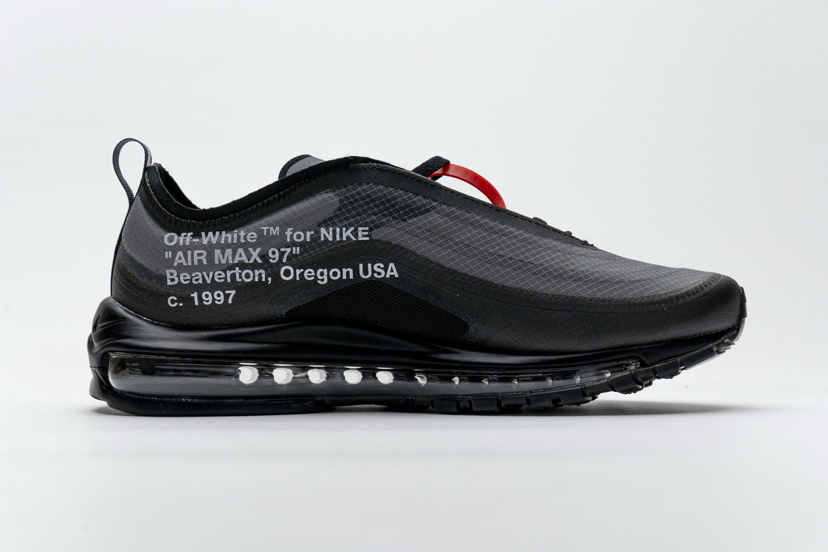  PK God Air Max 97 Off-White Black, AJ4585-001 the best replica sneaker 