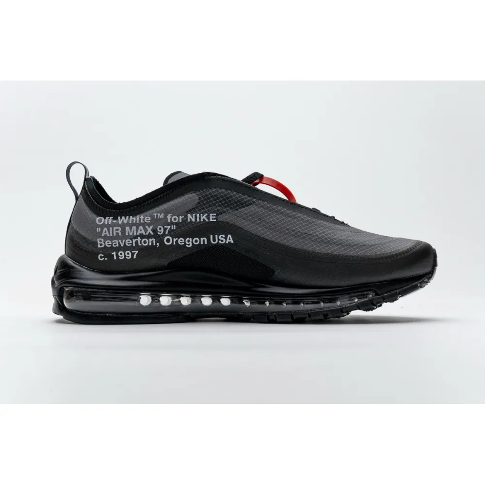  PK God Air Max 97 Off-White Black, AJ4585-001 the best replica sneaker 