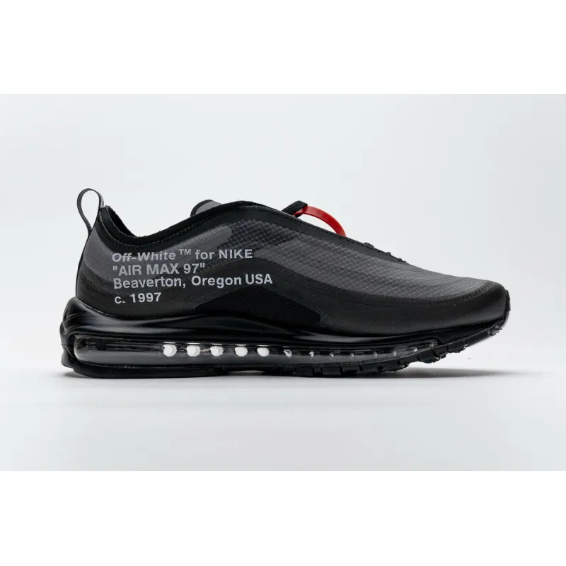  PK God Air Max 97 Off-White Black, AJ4585-001 the best replica sneaker 