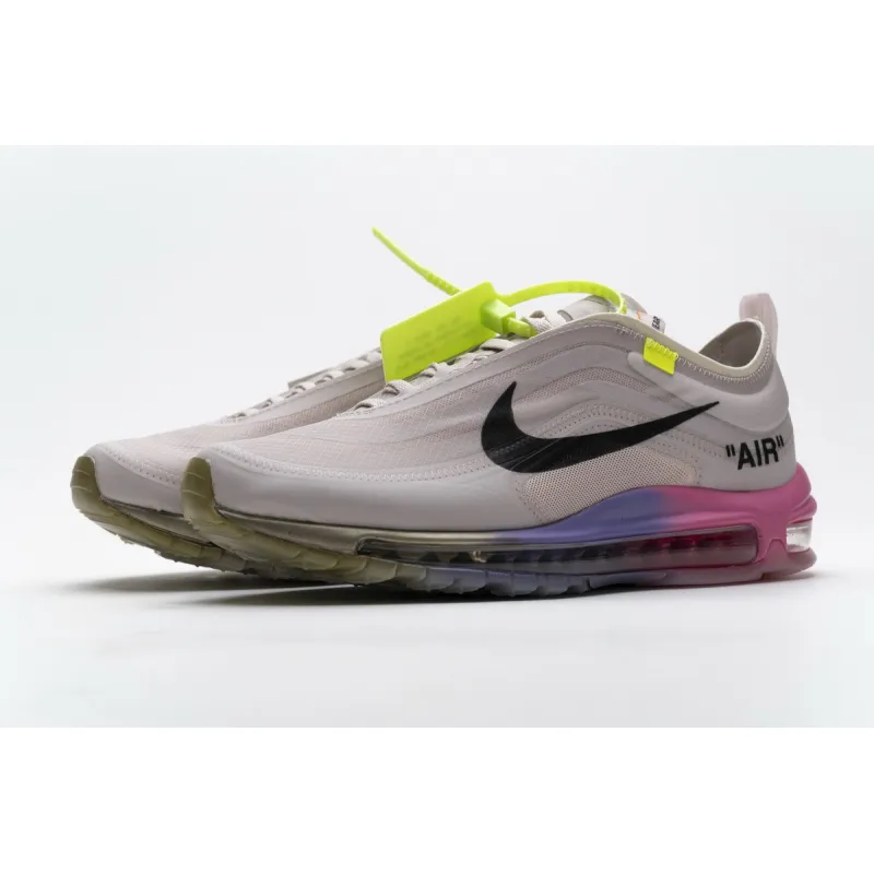  PK God  Air Max 97 Off-White Elemental Rose Serena "Queen",  AJ4585-600 the best replica sneaker 