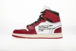 PK God Jordan 1 Retro High Off-White Chicago, AA3834-101 the best replica sneaker 