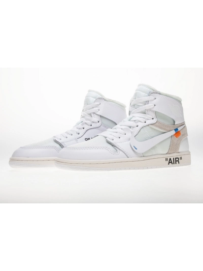 PKGoden Jordan 1 Retro High Off-White White, AQ0818-100 02