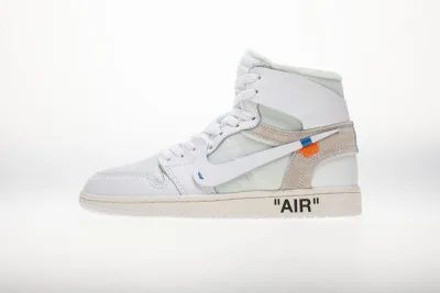 PKGoden Jordan 1 Retro High Off-White White, AQ0818-100 01