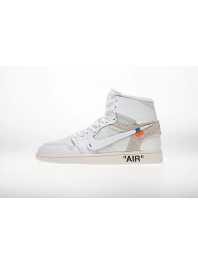 PKGoden Jordan 1 Retro High Off-White White, AQ0818-100 01