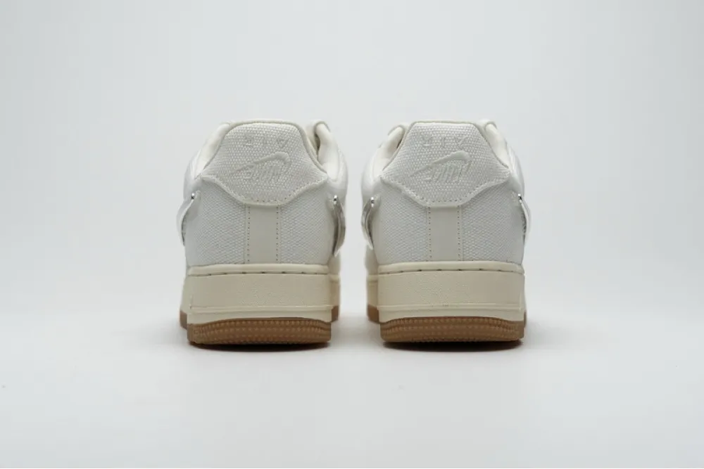 PK God Air Force 1 Low Travis Scott Sail, AQ4211-101 the best replica sneaker 