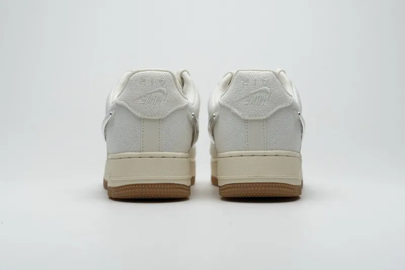 PK God Air Force 1 Low Travis Scott Sail, AQ4211-101 the best replica sneaker 