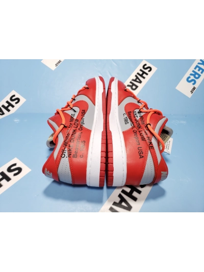 PKGoden  Dunk Low Off-White University Red, CT0856-600 02