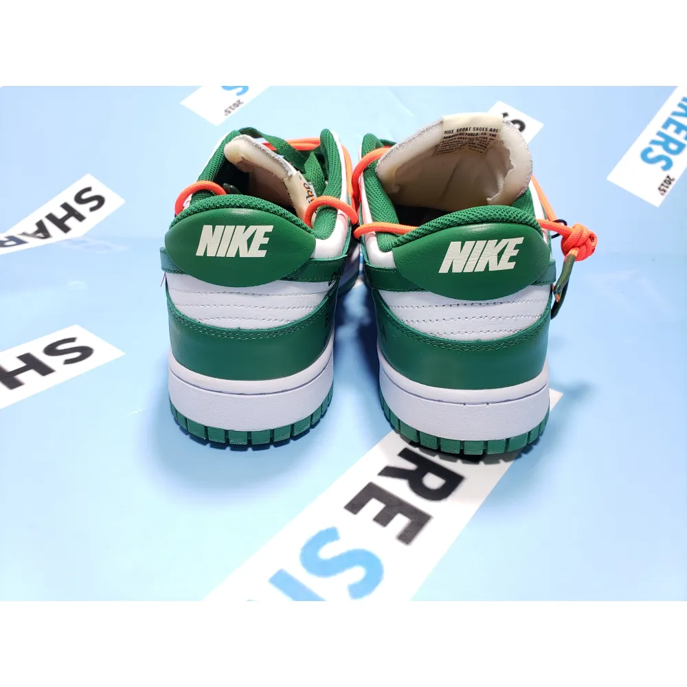 PKGoden  |  Dunk Low Off-White Pine Green,  CT0856-100