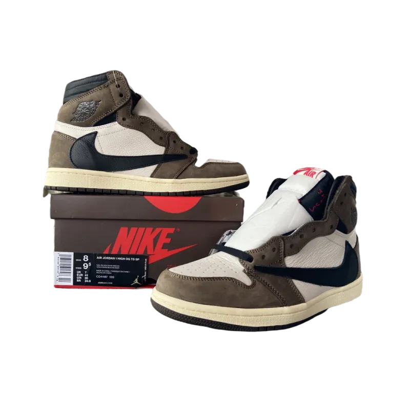 PKGoden  Air Jordan 1  Retro High Travis Scott SP34, CD4487-100 