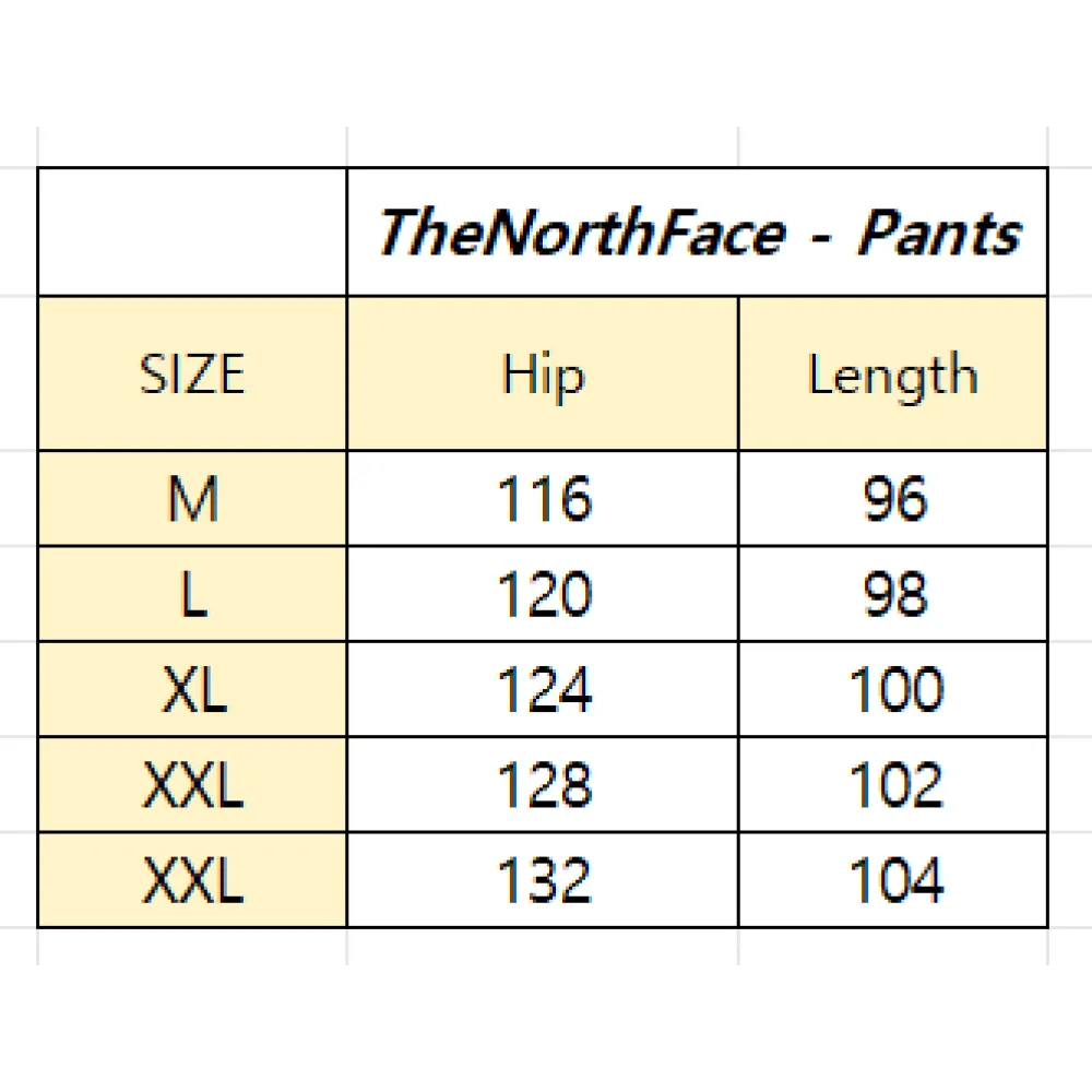 PKGoden TheNorthFace Pants