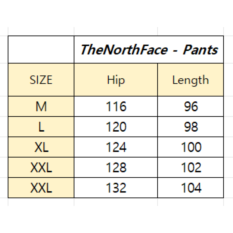 PKGoden TheNorthFace Pants