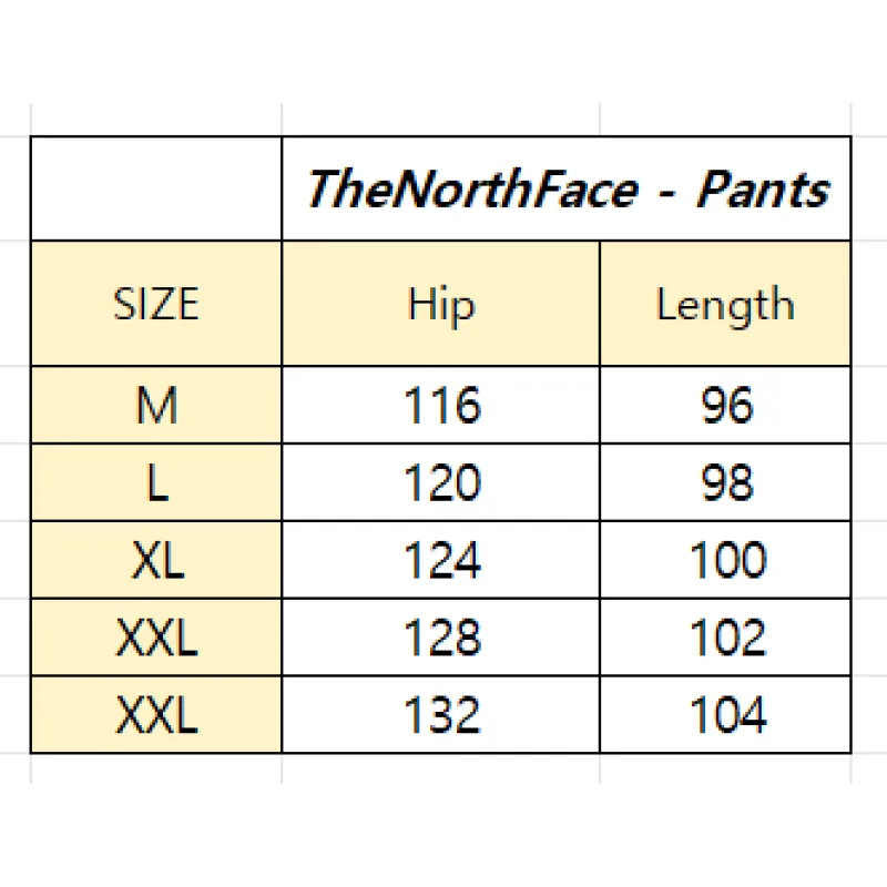 PKGoden TheNorthFace Pants