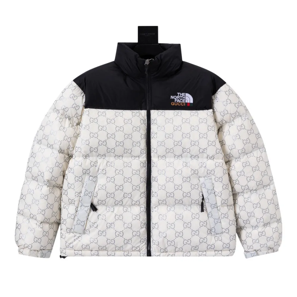 PKGoden TheNorthFace Down Jacket x Gucci White