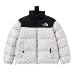 PKGoden TheNorthFace Down Jacket x Gucci White