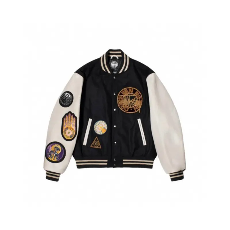 PKGoden Stussy Jacket Black Golden XB425