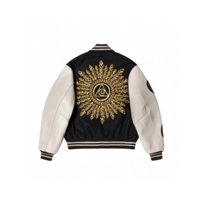  Stussy Jacket Black Golden XB425 02