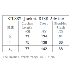  Stussy Jacket Black White XB402