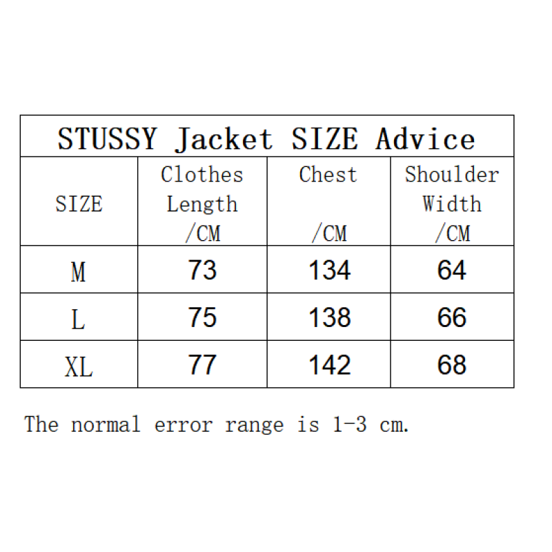  Stussy Jacket Black White XB402