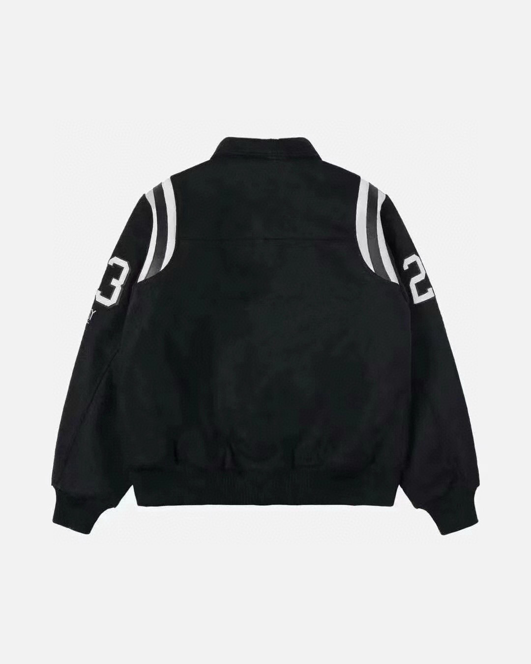  Stussy Jacket Black White XB449