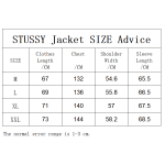  Stussy Jacket Black White XB449