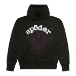 Sp5der Young Thug Black Punk Hoodie