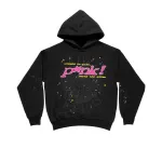 PKGoden Sp5der OG Rhinestone Logo Black Hoodie