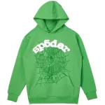 PKGoden Sp5der OG Rhinestone Logo Black Hoodie