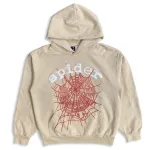 PKGoden Sp5der Worldwide Websuit Beige Hoodie