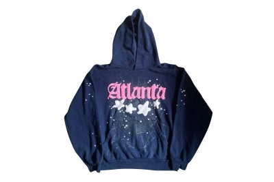  Sp5der Atlanta Blue Hoodie 01