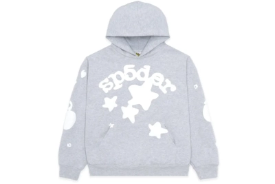  Sp5der Beluga Hoodie ‘Gray’ 01