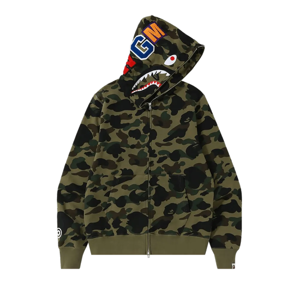 PKGoden BAPE 1st Camo Shark Full Zip Hoodie