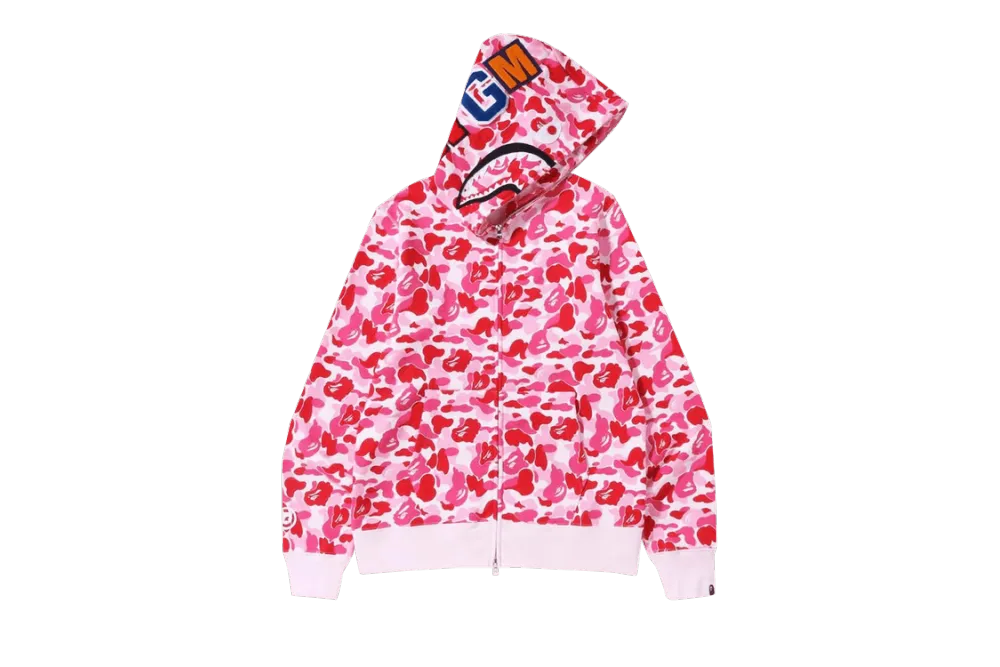 BAPE Color Camo Shark Full Zip Hoodie
