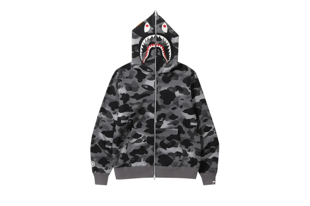 BAPE Color Camo Shark Full Zip Hoodie