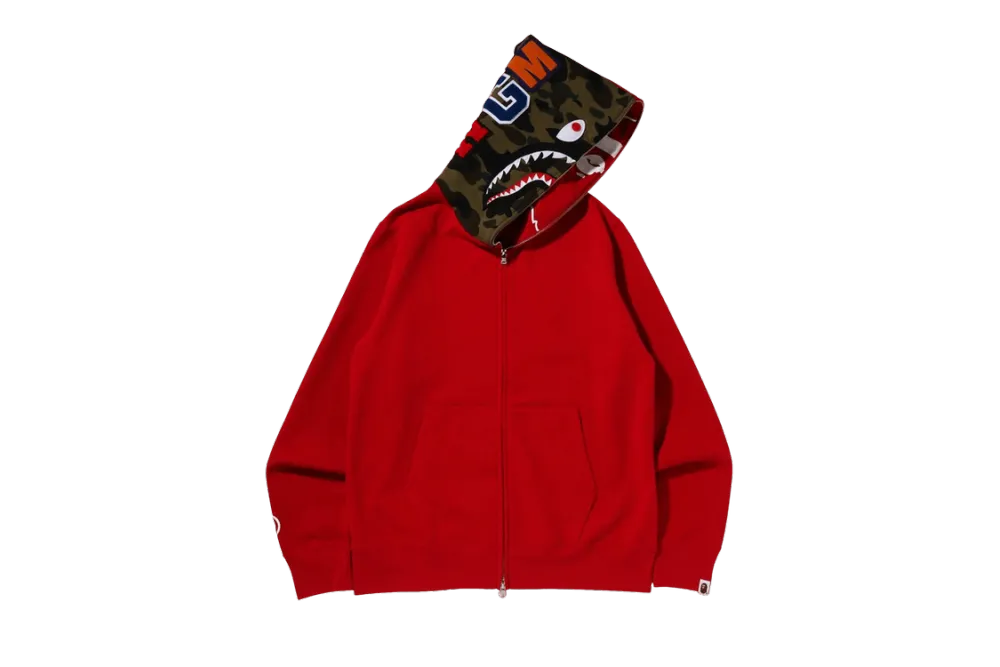 BAPE Color Camo Shark Full Zip Hoodie