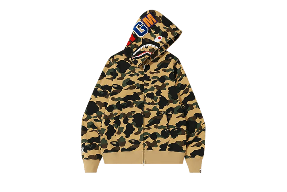 BAPE Color Camo Shark Full Zip Hoodie