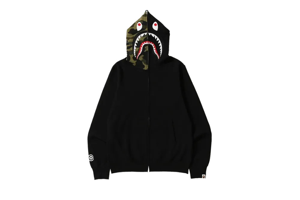 BAPE Color Camo Shark Full Zip Hoodie