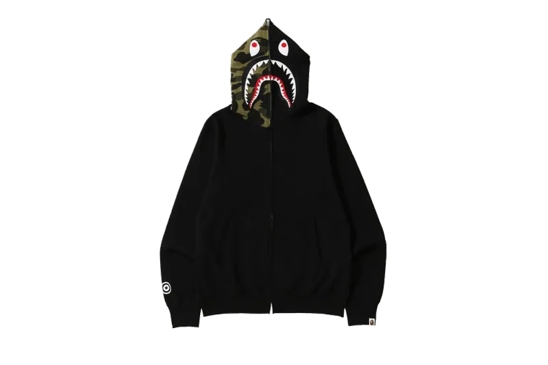 BAPE Color Camo Shark Full Zip Hoodie