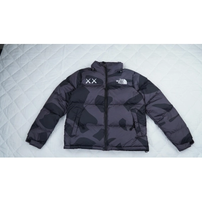 PKGoden  |  TheNorthFace Splicing black XX KAWS 1996 Nuptse Jacket 01