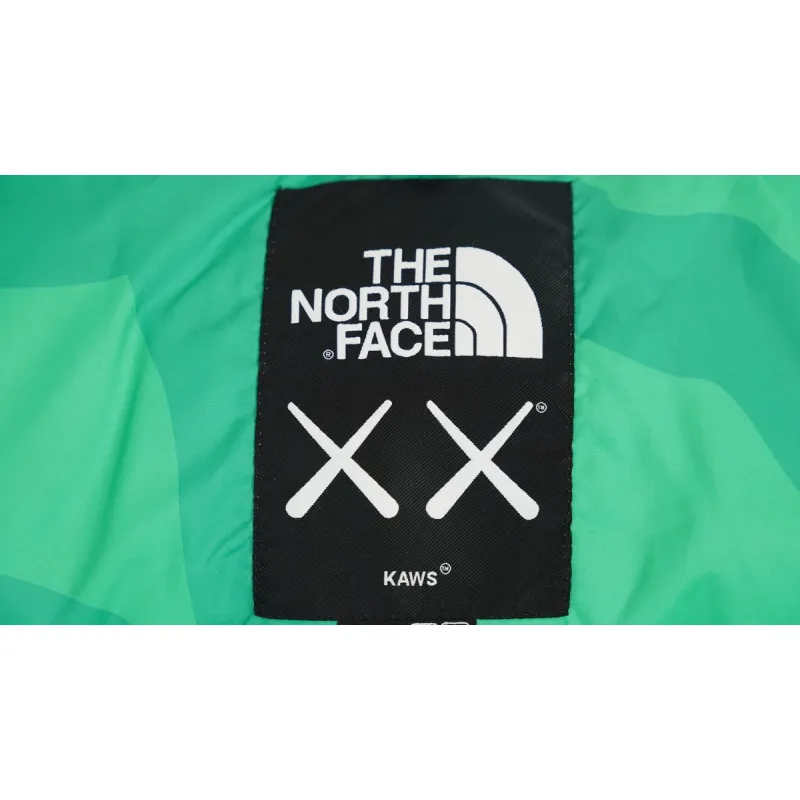 PKGoden  |  TheNorthFace Splicing Green XX KAWS 1996 Nuptse Jacket