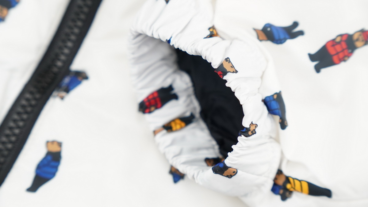 KIDS TheNorthFace Black and Blackish Little Bear