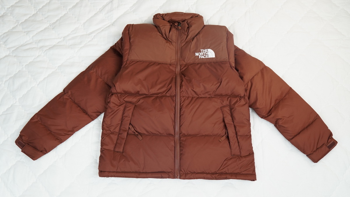 PKGoden  |  The North Face Splicing White And Mocha Brown