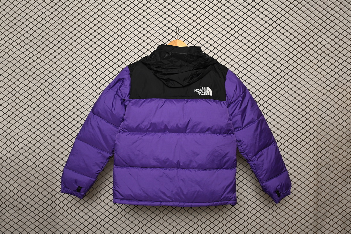 PKGoden  TheNorthFace Splicing White And PurPle
