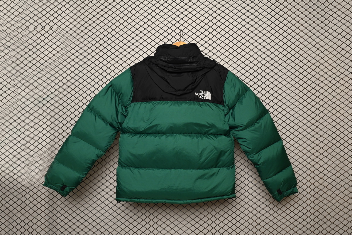PKGoden  The North Face Splicing White And Green
