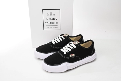 PKGoden Maison Mihara Yasuhiro MMY Hank OG Sole Canvas Low Black, NO.715 02